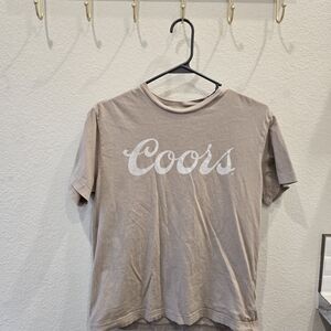 Coors Women's Short Sleeve Tee - Tan